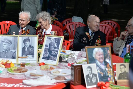 Celebration of Victory Day in Moscow