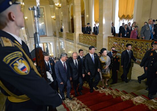 Reception hosted by President Vladimir Putin to mark 70th anniversary of Victory in 1941-1945 Great Patriotic War