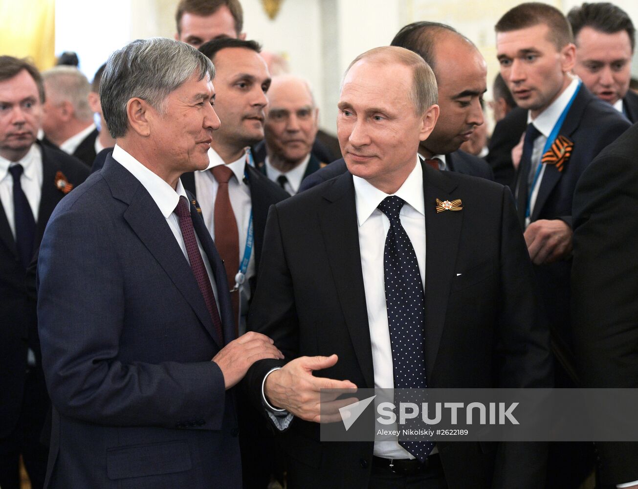 Reception hosted by President Vladimir Putin to mark 70th anniversary of Victory in 1941-1945 Great Patriotic War
