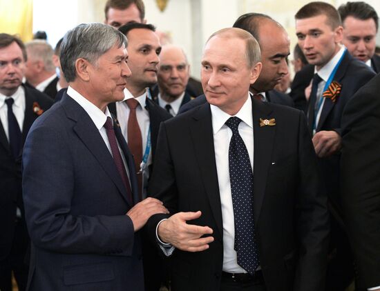 Reception hosted by President Vladimir Putin to mark 70th anniversary of Victory in 1941-1945 Great Patriotic War