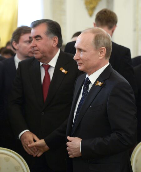 Reception hosted by President Vladimir Putin to mark 70th anniversary of Victory in 1941-1945 Great Patriotic War