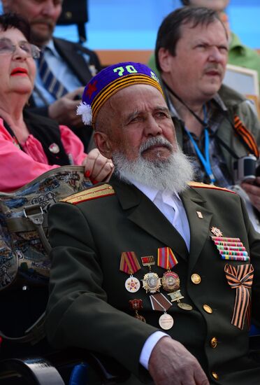 March of Immortal Regiment Moscow regional patriotic public organization on Red Square