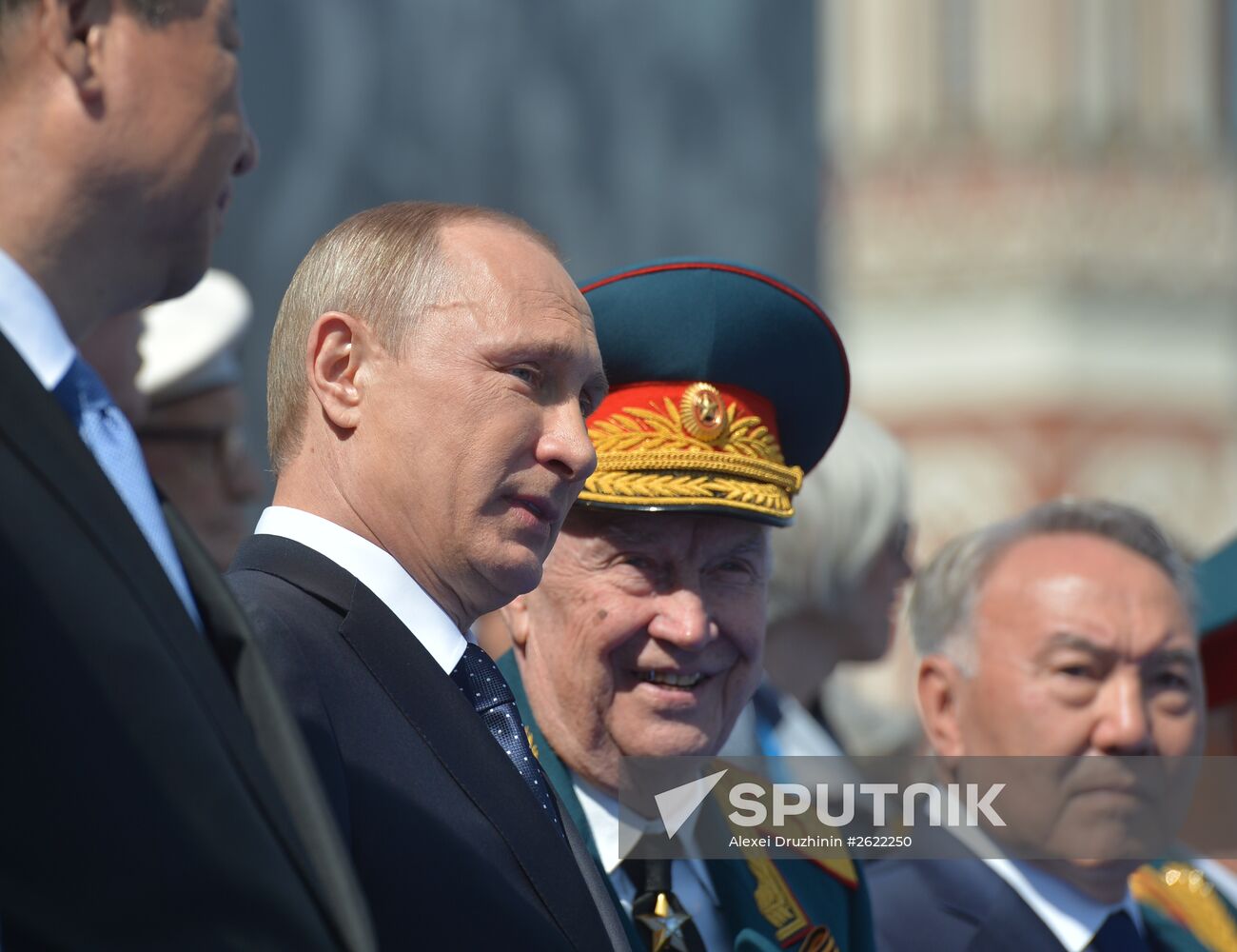 President Putin at military parade to mark 70th anniversary of Victory in 1941-1945 Great Patriotic War