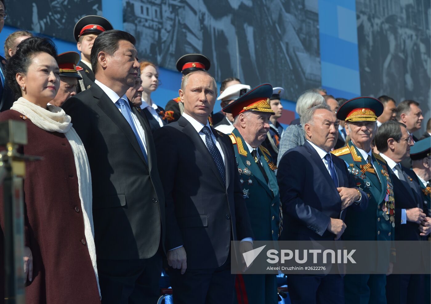 President Putin at military parade to mark 70th anniversary of Victory in 1941-1945 Great Patriotic War