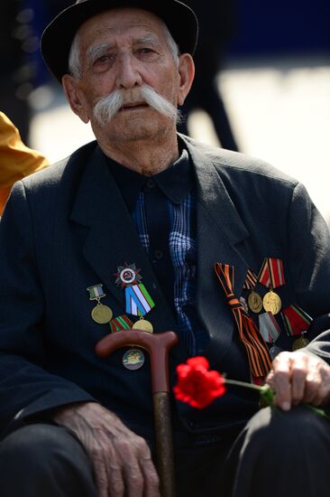 March of Immortal Regiment Moscow regional patriotic public organization on Red Square