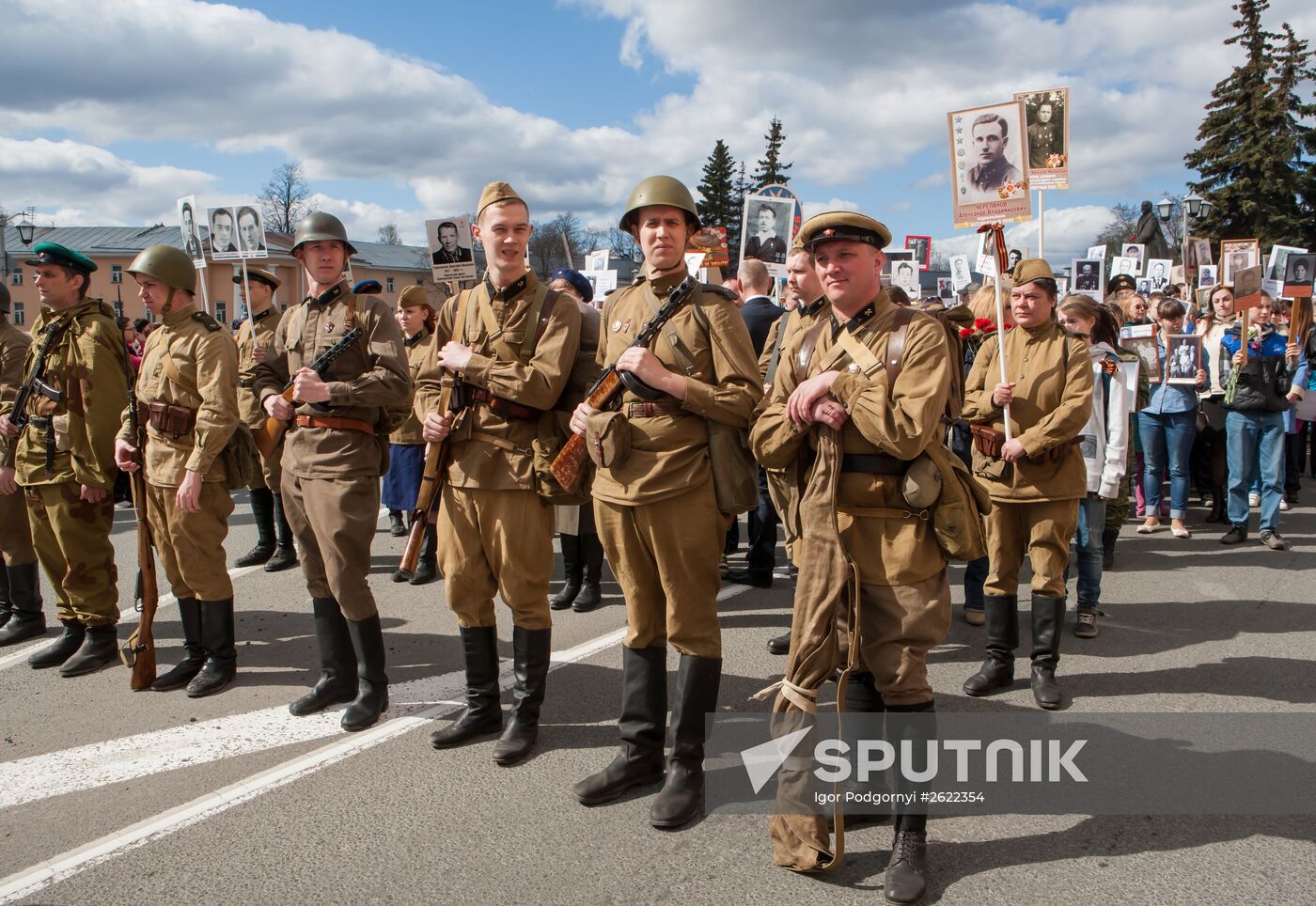 March of Immortal Regiment in Russian regions