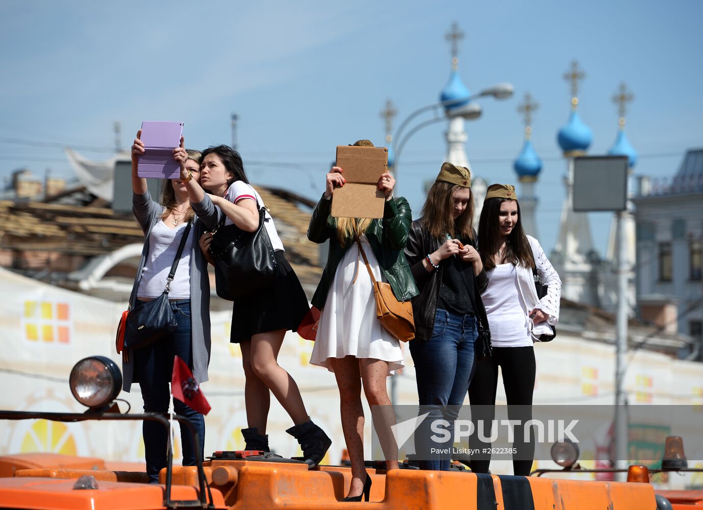 Celebration of Victory Day in Moscow