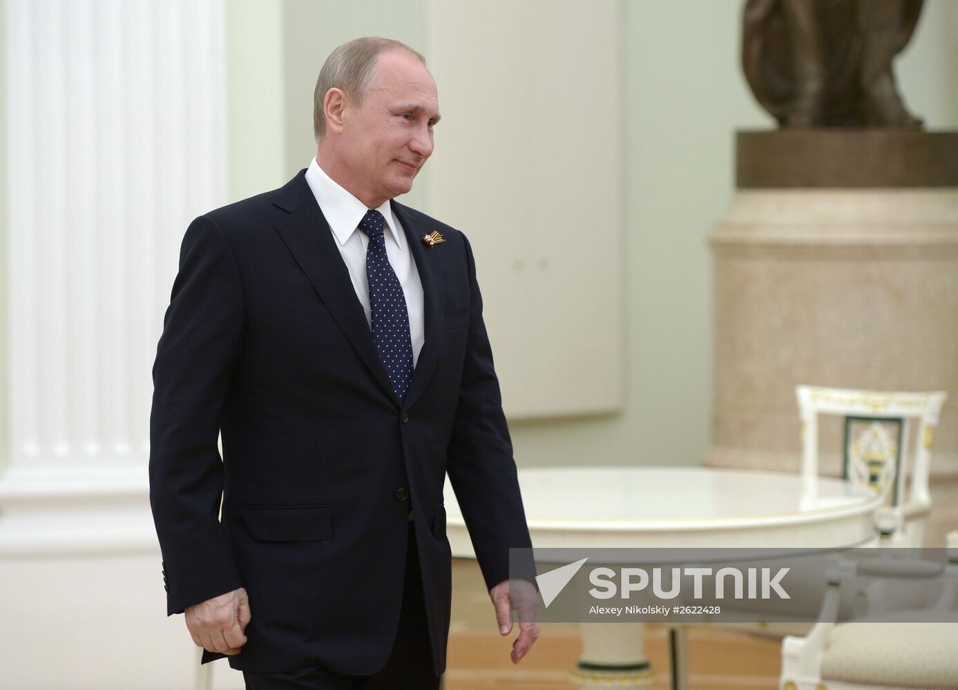 President of Russia Vladimir Putin meets with President of Vietnam Truong Tan Sang