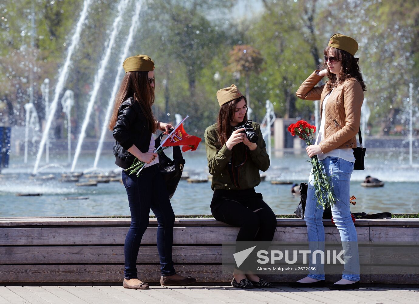 Celebration of Victory Day in Moscow