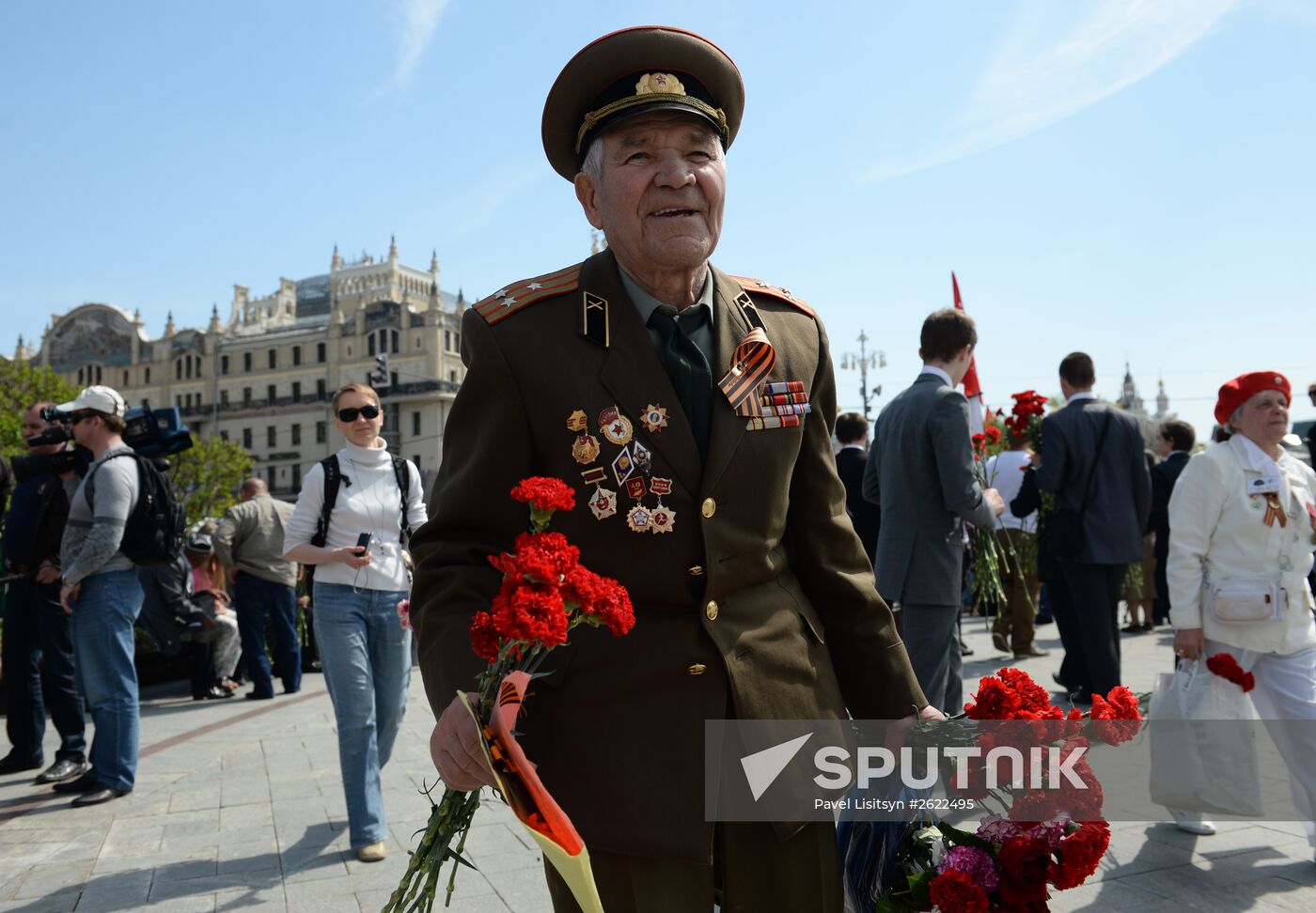 Celebration of Victory Day in Moscow