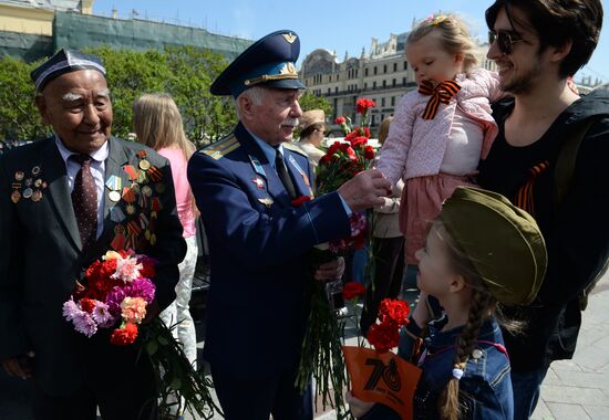 Celebration of Victory Day in Moscow