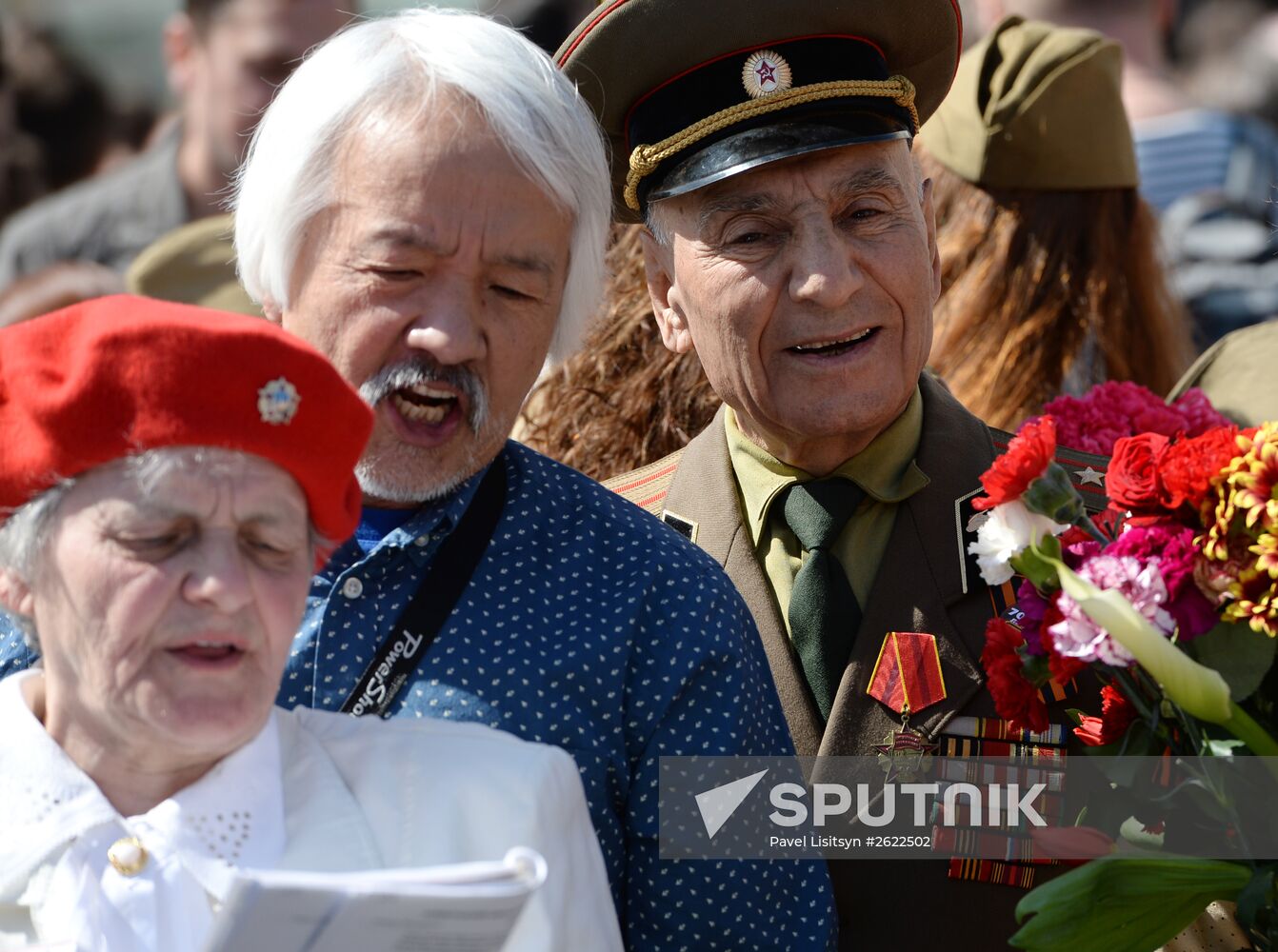 Celebration of Victory Day in Moscow