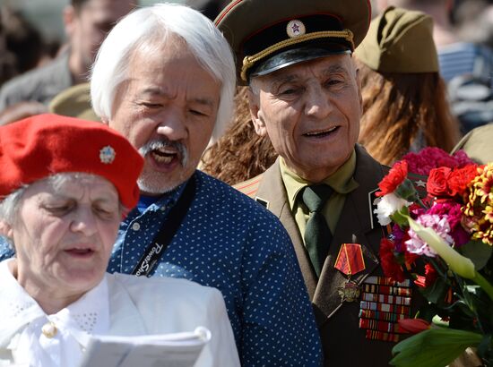 Celebration of Victory Day in Moscow