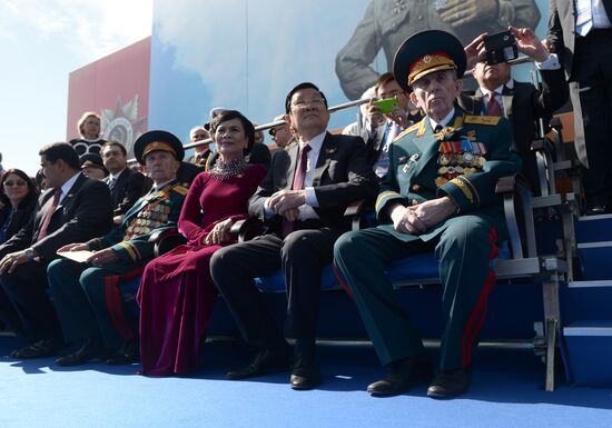 Military parade to mark 70th anniversary of Victory in 1941-1945 Great Patriotic War
