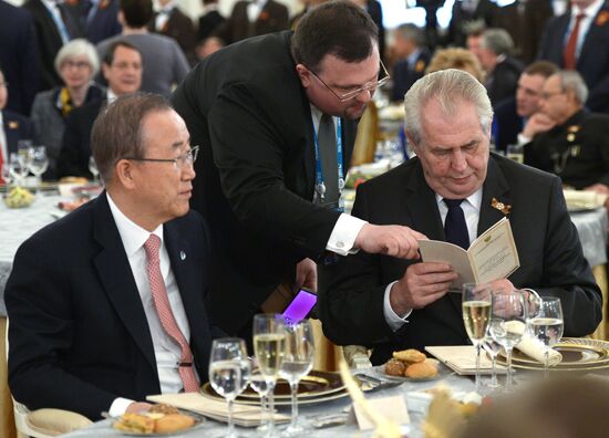 Reception hosted by President Vladimir Putin to mark 70th anniversary of Victory in 1941-1945 Great Patriotic War