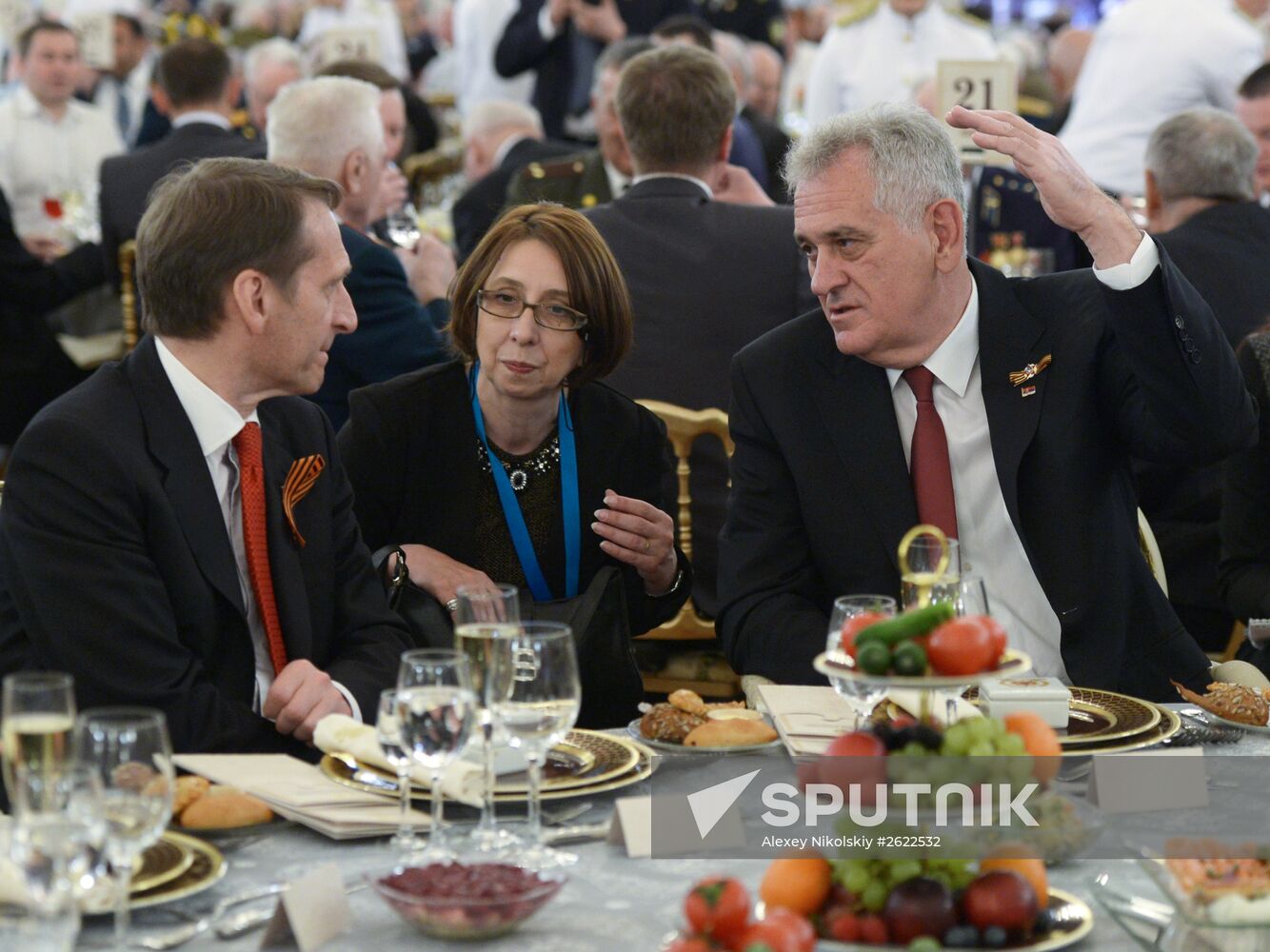 Reception hosted by President Vladimir Putin to mark 70th anniversary of Victory in 1941-1945 Great Patriotic War