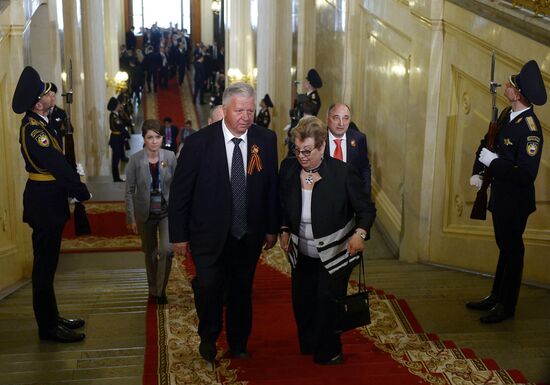Reception hosted by President Vladimir Putin to mark 70th anniversary of Victory in 1941-1945 Great Patriotic War