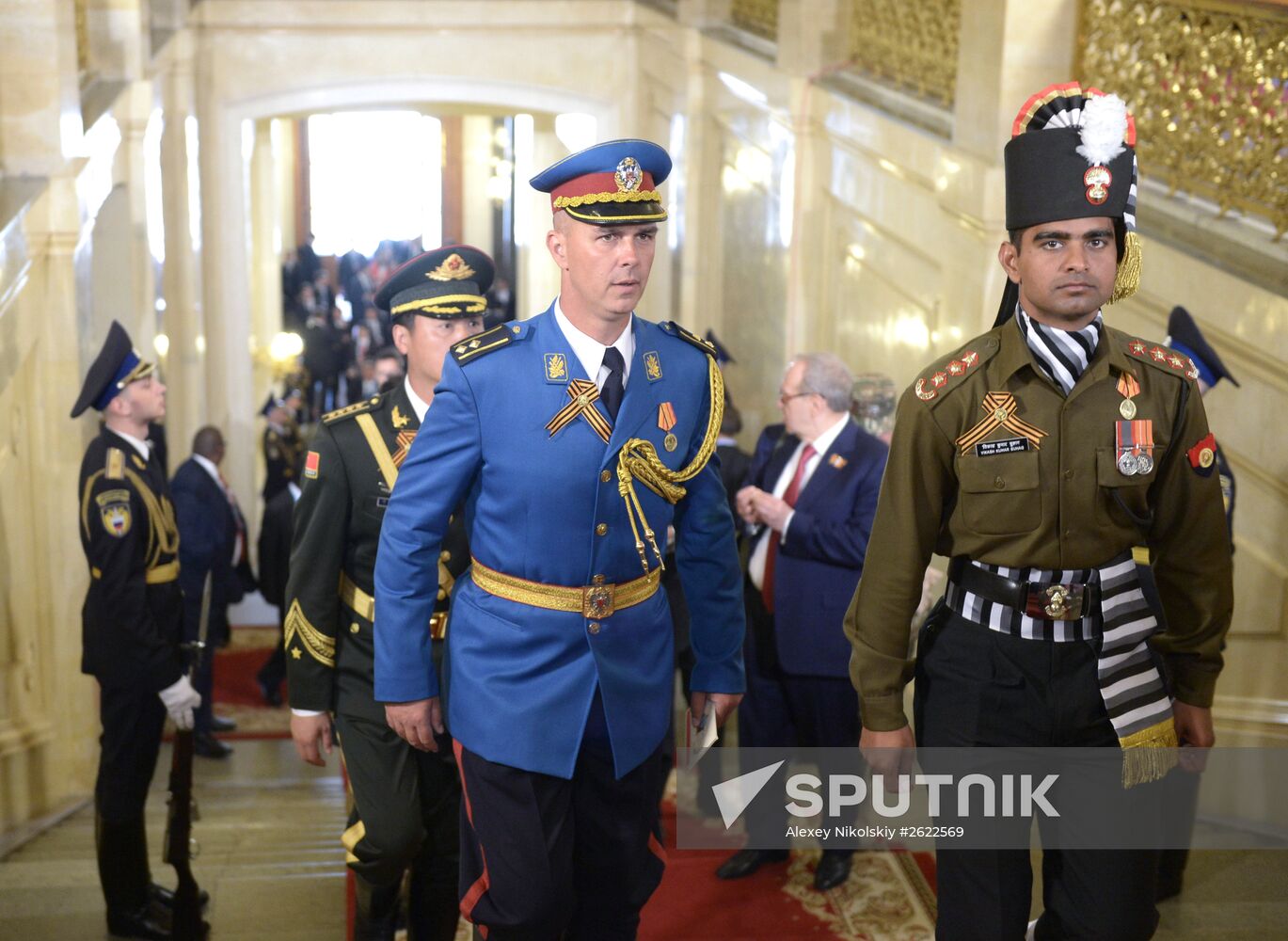 Reception hosted by President Vladimir Putin to mark 70th anniversary of Victory in 1941-1945 Great Patriotic War