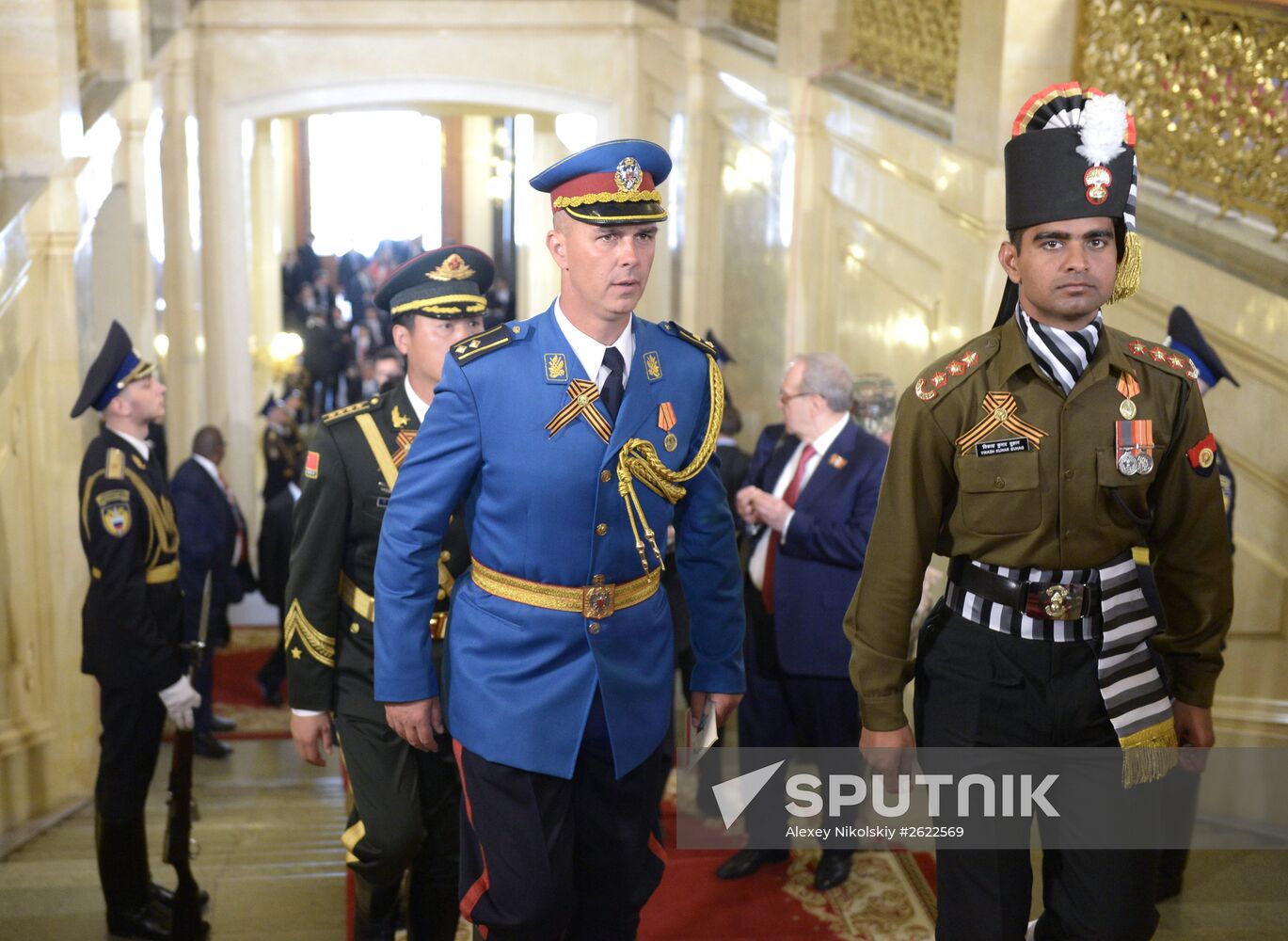 Reception hosted by President Vladimir Putin to mark 70th anniversary of Victory in 1941-1945 Great Patriotic War