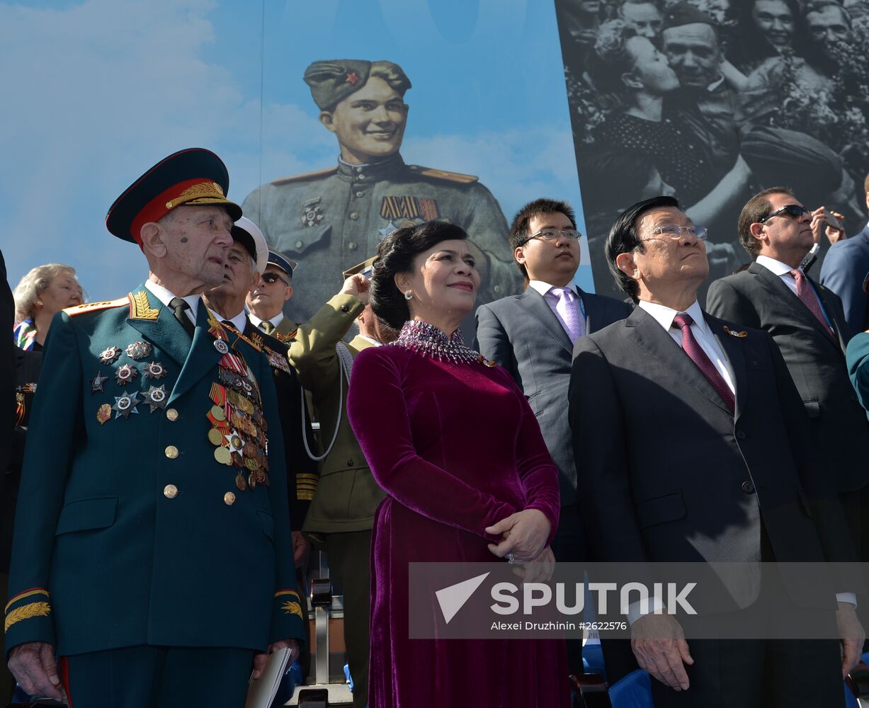 Military parade to mark 70th anniversary of Victory in 1941-1945 Great Patriotic War