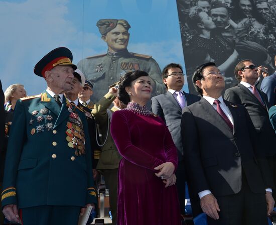 Military parade to mark 70th anniversary of Victory in 1941-1945 Great Patriotic War