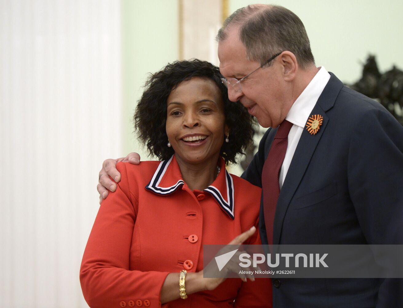 Russian President Vladimir Putin meets with President of South Africa Jacob Zuma