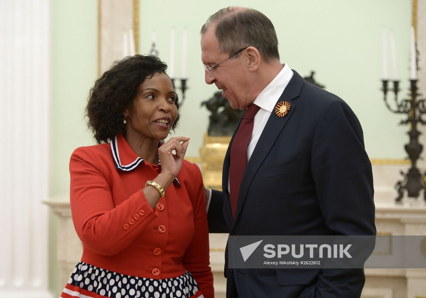 Russian President Vladimir Putin meets with President of South Africa Jacob Zuma