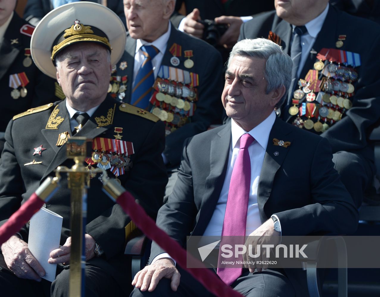 Military parade to mark 70th anniversary of Victory in 1941-1945 Great Patriotic War