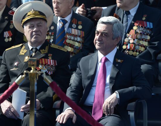 Military parade to mark 70th anniversary of Victory in 1941-1945 Great Patriotic War