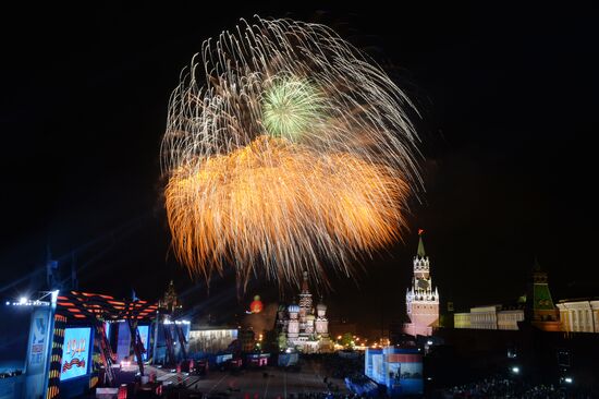Fireworks to mark 70th anniversary of Victory in 1941-1945 Great Patriotic War