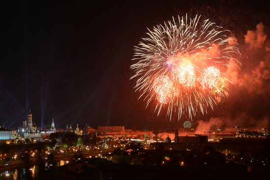 Fireworks to mark 70th anniversary of Victory in 1941-1945 Great Patriotic War