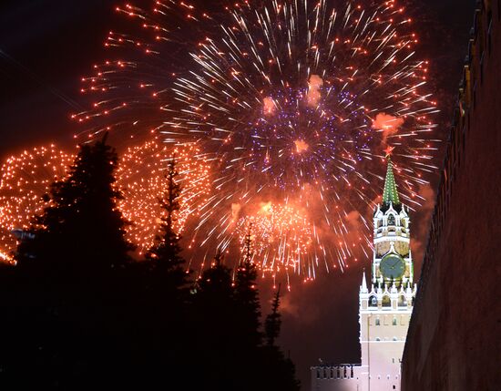 Fireworks to mark 70th anniversary of Victory in 1941-1945 Great Patriotic War