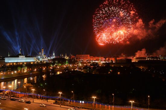Fireworks to mark 70th anniversary of Victory in 1941-1945 Great Patriotic War
