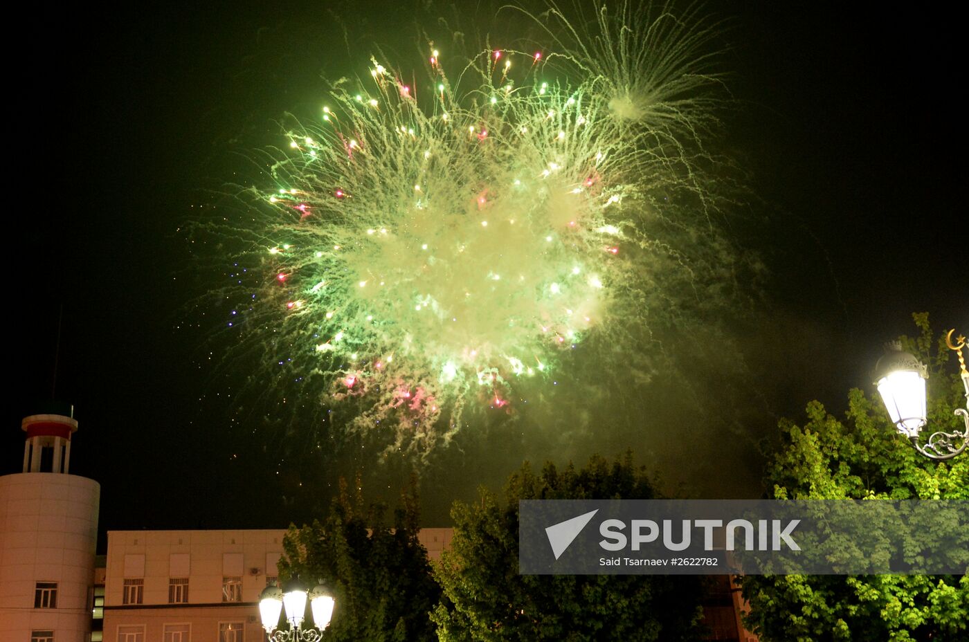 Fireworks display in Russian regions to mark 70th anniversary of Victory in 1941-1945 Great Patriotic War