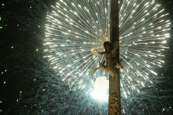 Fireworks to mark 70th anniversary of Victory in 1941-1945 Great Patriotic War