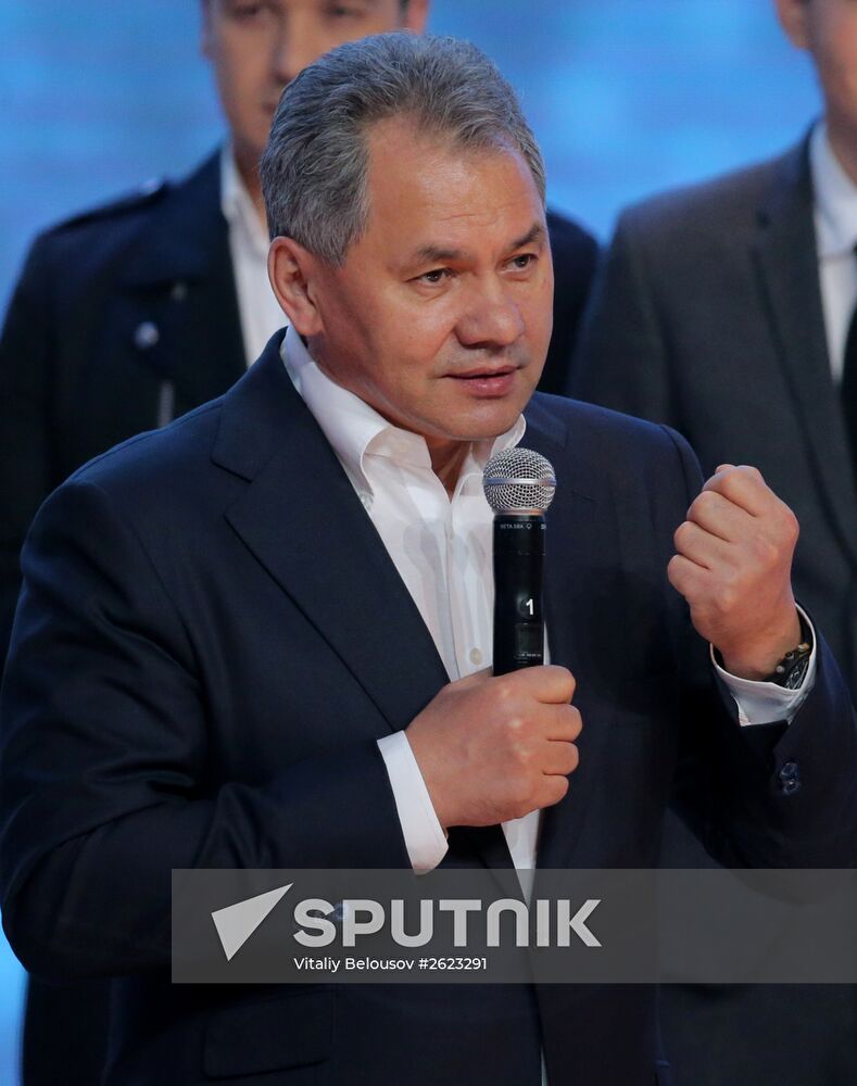 Gala concert at Russian song contest, New Star