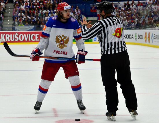 2015 IIHF World Championship. Russia vs. Slovakia