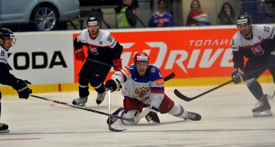 2015 IIHF World Championship. Russia vs. Slovakia