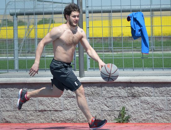 2015 IIHF World Championship. Russian national team's training session