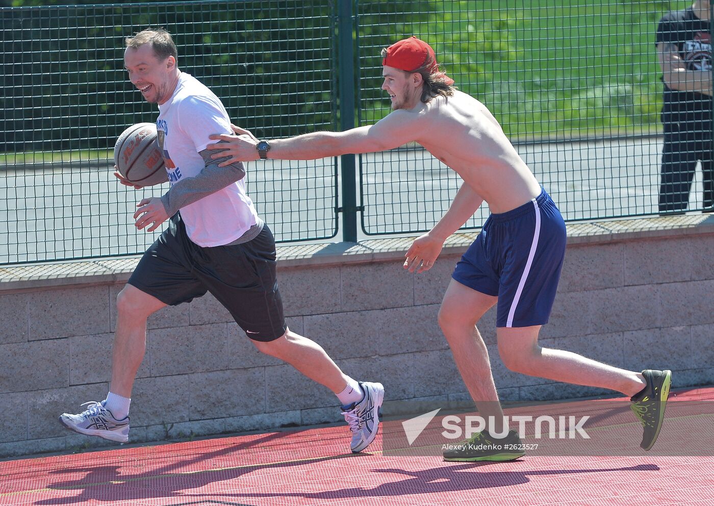 2015 IIHF World Championship. Russian national team's training session