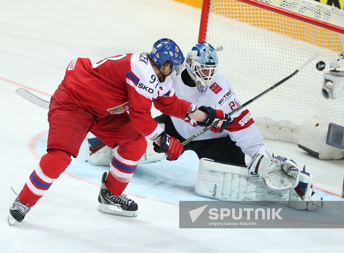 2015 Men's World Ice Hockey Championships. Czech Republic vs. Switzerland