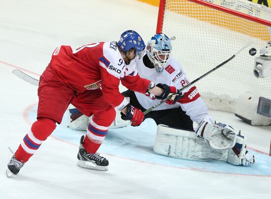 2015 Men's World Ice Hockey Championships. Czech Republic vs. Switzerland