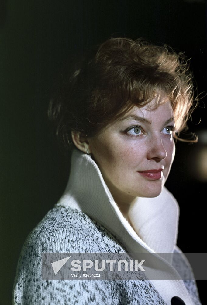 Actress Irina Skobtseva