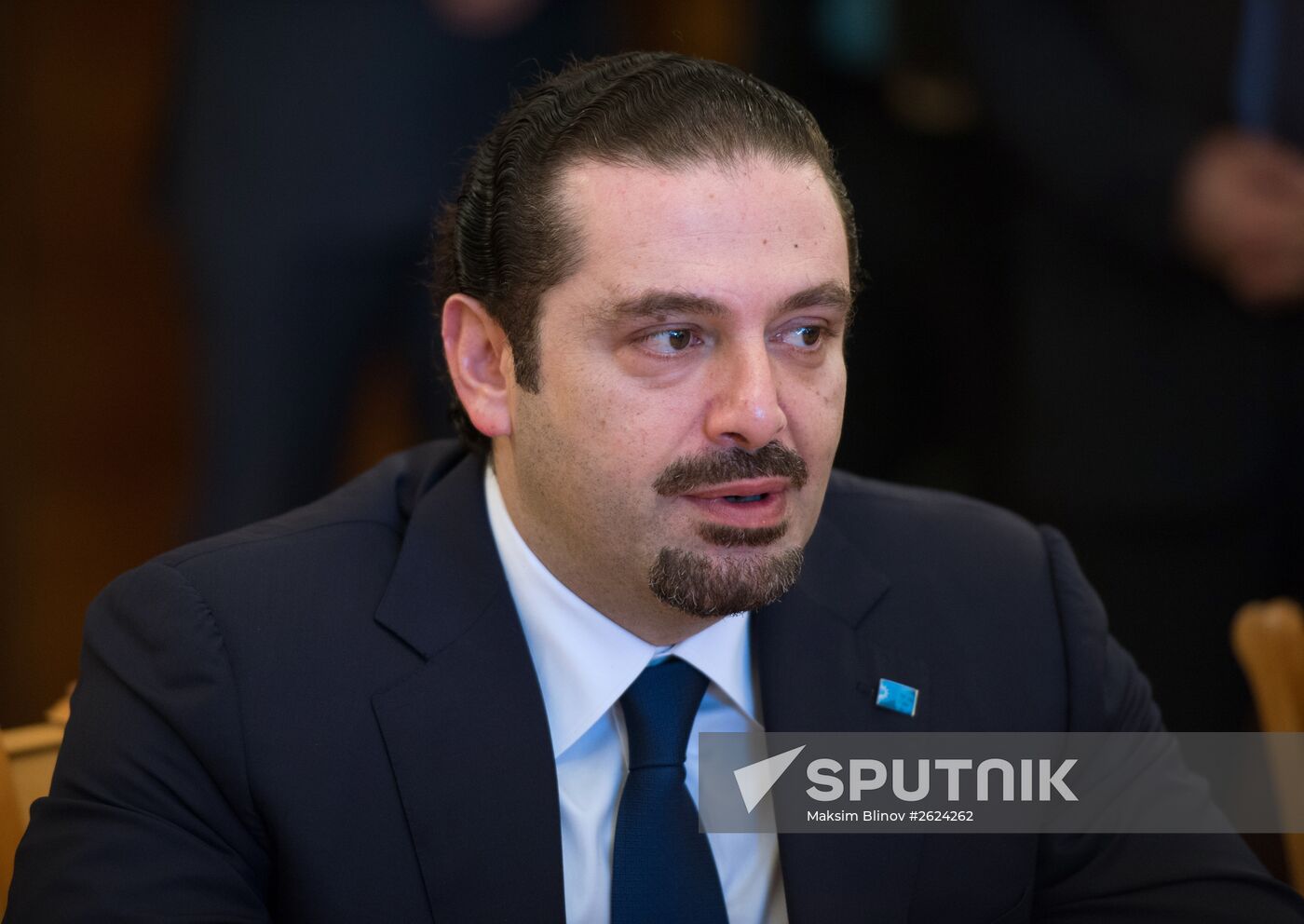 Foreign Minister Sergey Lavrov meets with ex-prime minister of Lebanon Saad Hariri