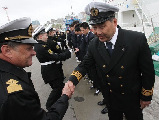 Japanese ship Kayo-Maru arrives in Vladivostok