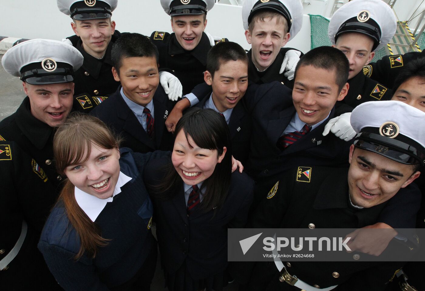 Japanese ship Kayo-Maru arrives in Vladivostok