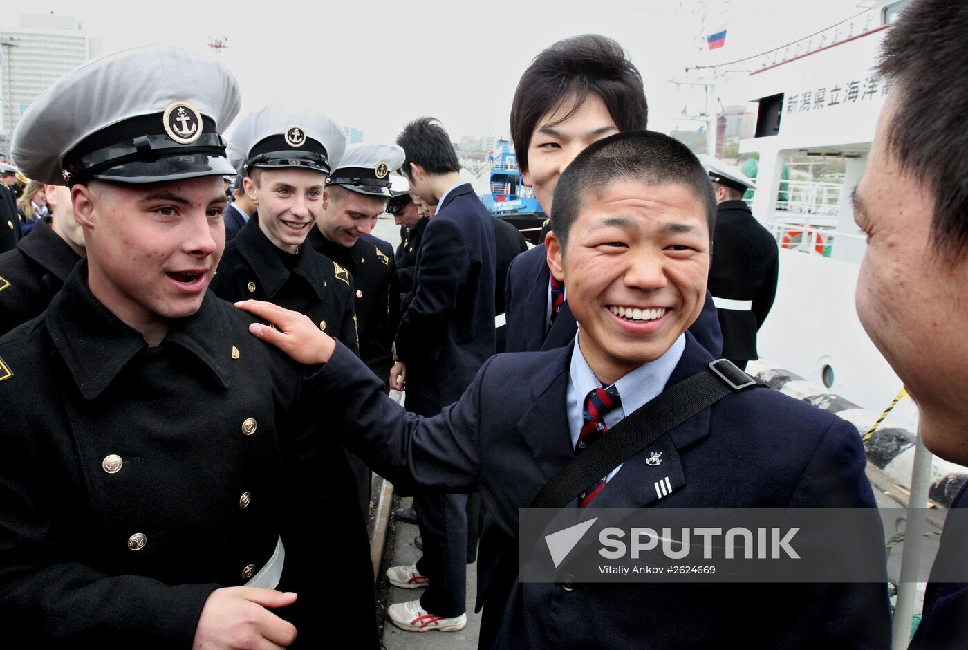 Japanese ship Kayo-Maru arrives in Vladivostok