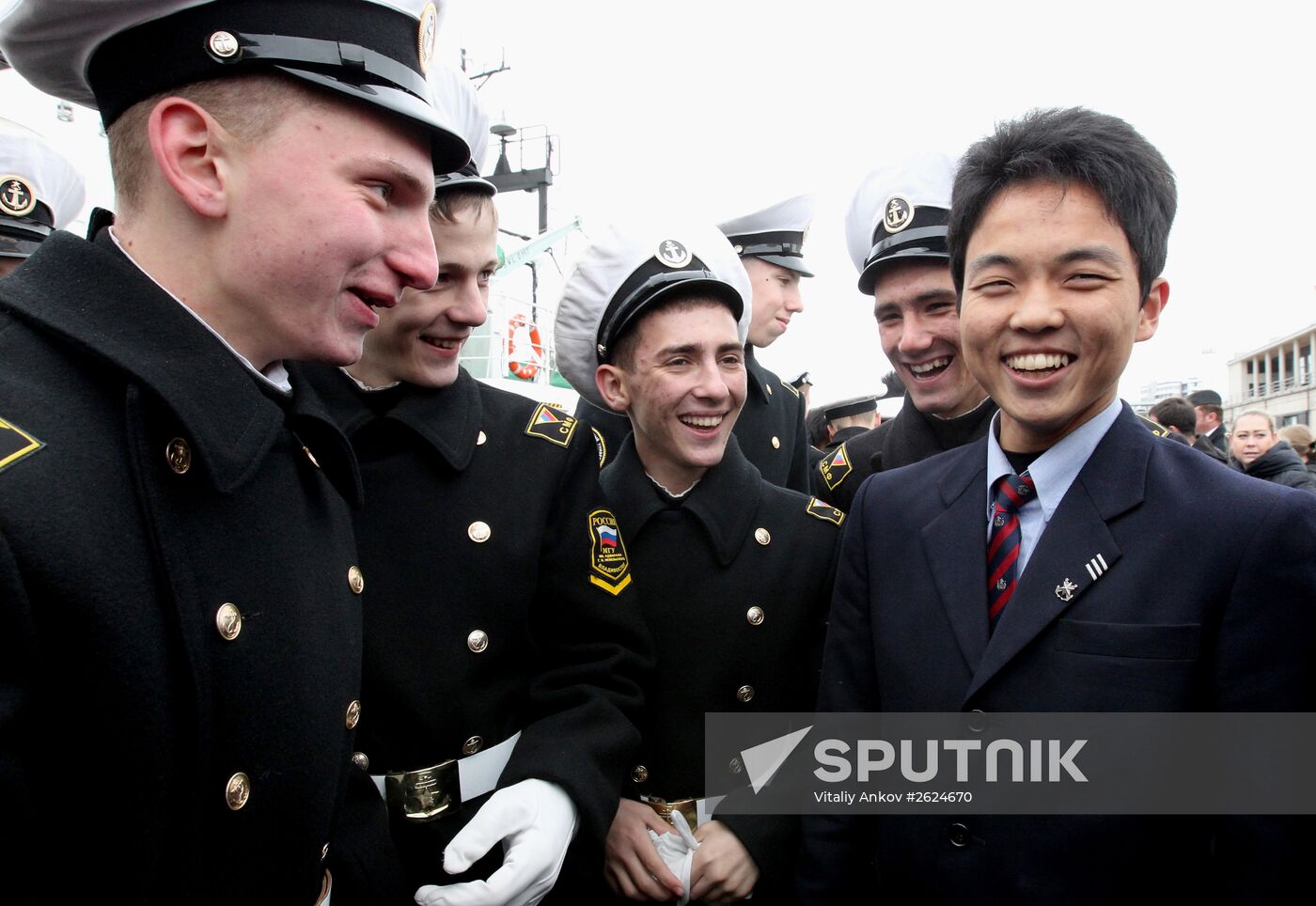 Japanese ship Kayo-Maru arrives in Vladivostok