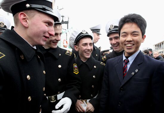 Japanese ship Kayo-Maru arrives in Vladivostok