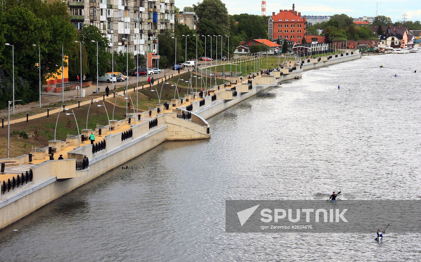 Admiral Tributs Embankment opens in Kaliningrad